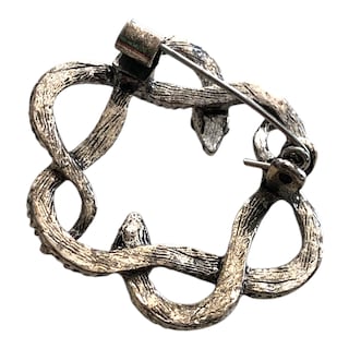 Foto 2 | Broche de Círculo Serpiente para Ropa