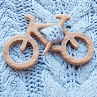 Foto 2 | Broche Huoguo De Madera Con Estampado De Animales Hecho A Mano Madera 10 X 5 Cm - Venta Internacional.