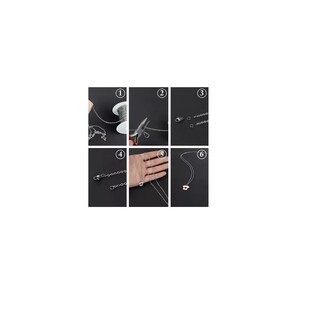 Foto 3 | Materiales para Joyeria Cadena de Acero Inoxidable 2mm x 10m Eo Safe Imports Esi-17443 Plateado