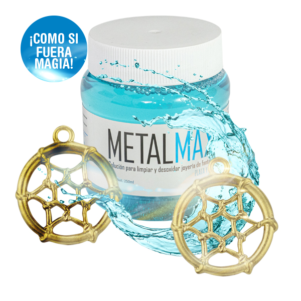 Foto 4 pulgar | Limpiador Liquido Metal Max 250 ml de Joyería para Oro y Plata