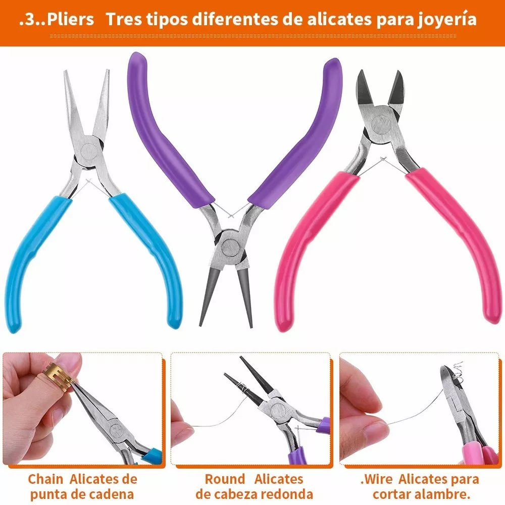 Foto 5 pulgar | Bisutería Material Kit Belug para Hacer Joyería