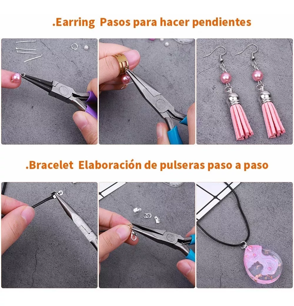 Foto 8 pulgar | Bisutería Material Kit Belug para Hacer Joyería