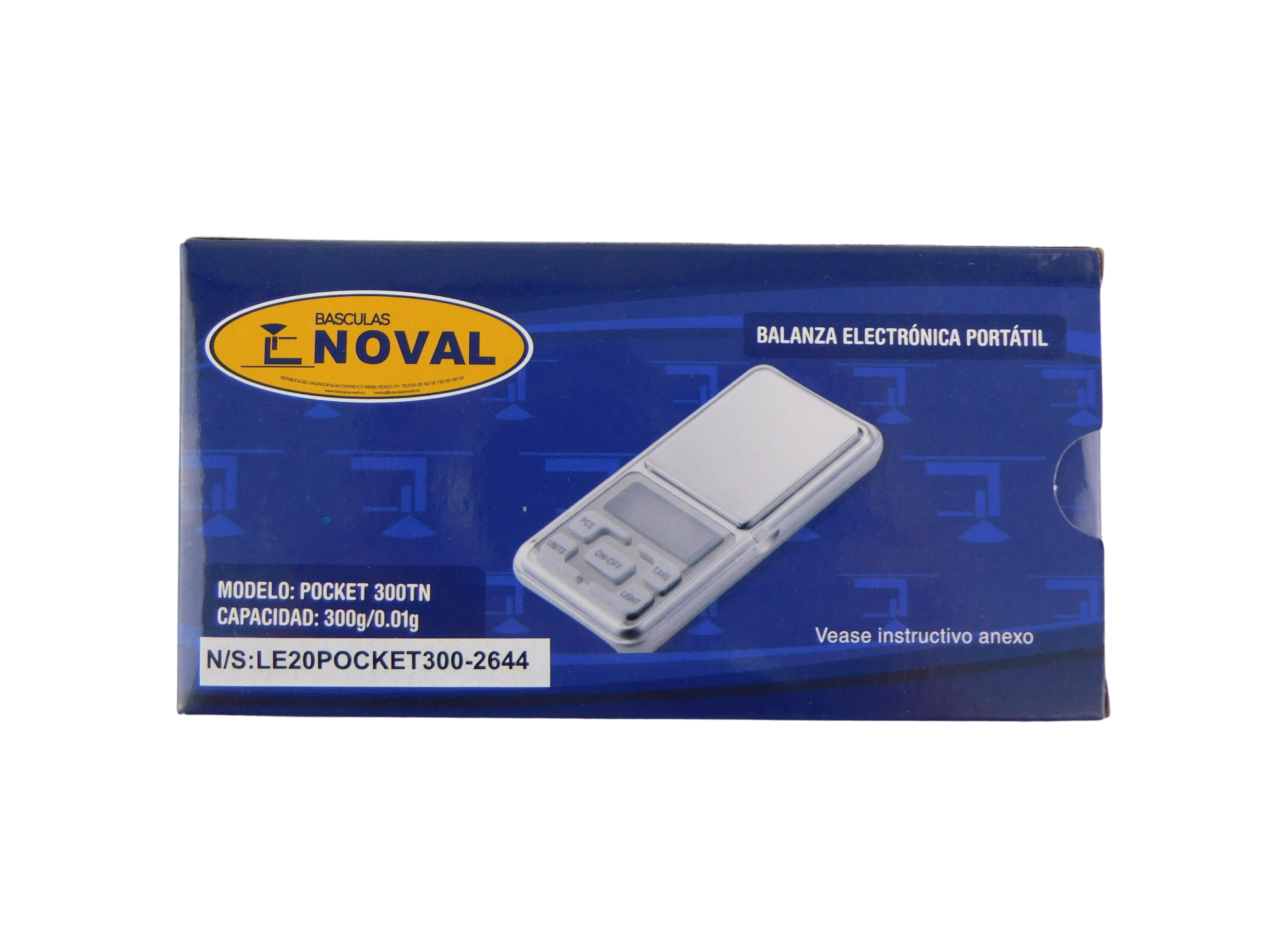 Foto 5 | Báscula Pocket Digital Noval MH300 color Plata 300g/0.01g