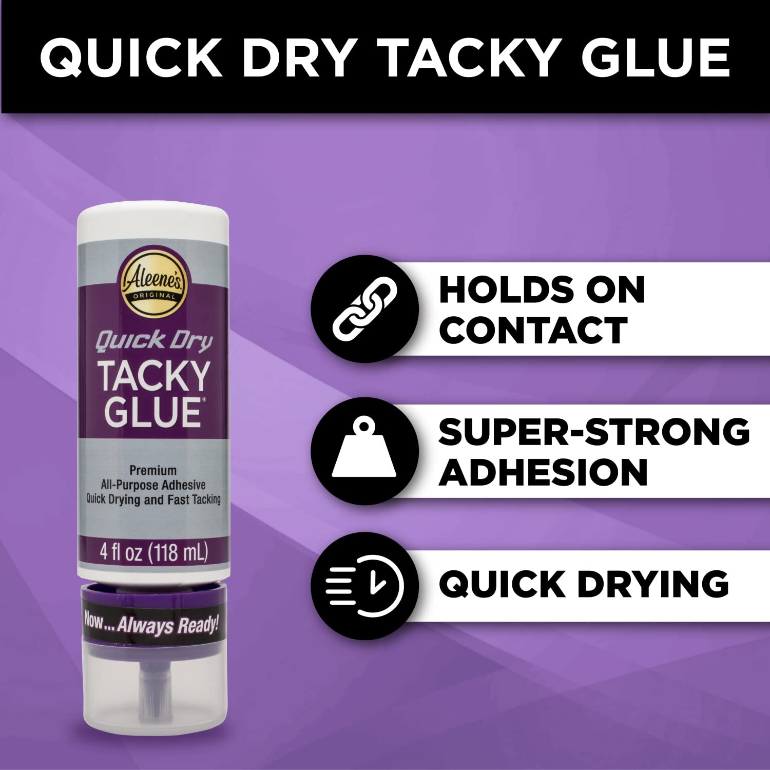 Foto 3 pulgar | Adhesivo Aleene's Quick Dry Tacky Always Ready 118 Ml - Venta Internacional