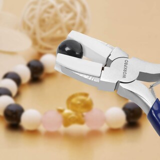 Foto 2 | Juego De Alicates Para Joyería Workpro De 7 Piezas Con Funda De Transporte, Color Azul - Venta Internacional.
