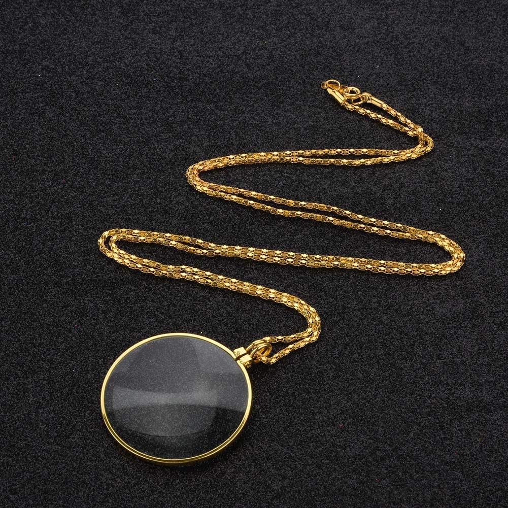 Foto 7 pulgar | Collar Con Lente Y Monóculo Con Lupa, Aumento 5x Zjchao - Venta Internacional.