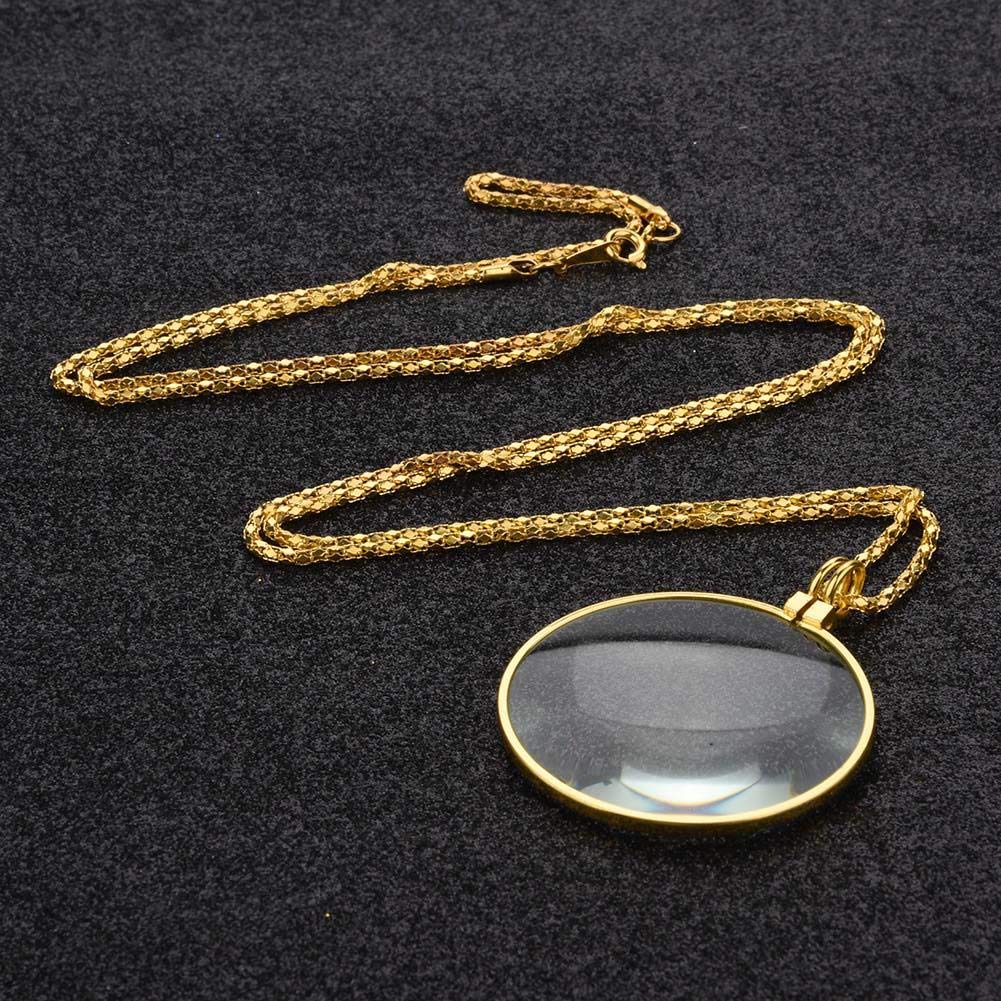 Foto 8 pulgar | Collar Con Lente Y Monóculo Con Lupa, Aumento 5x Zjchao - Venta Internacional.