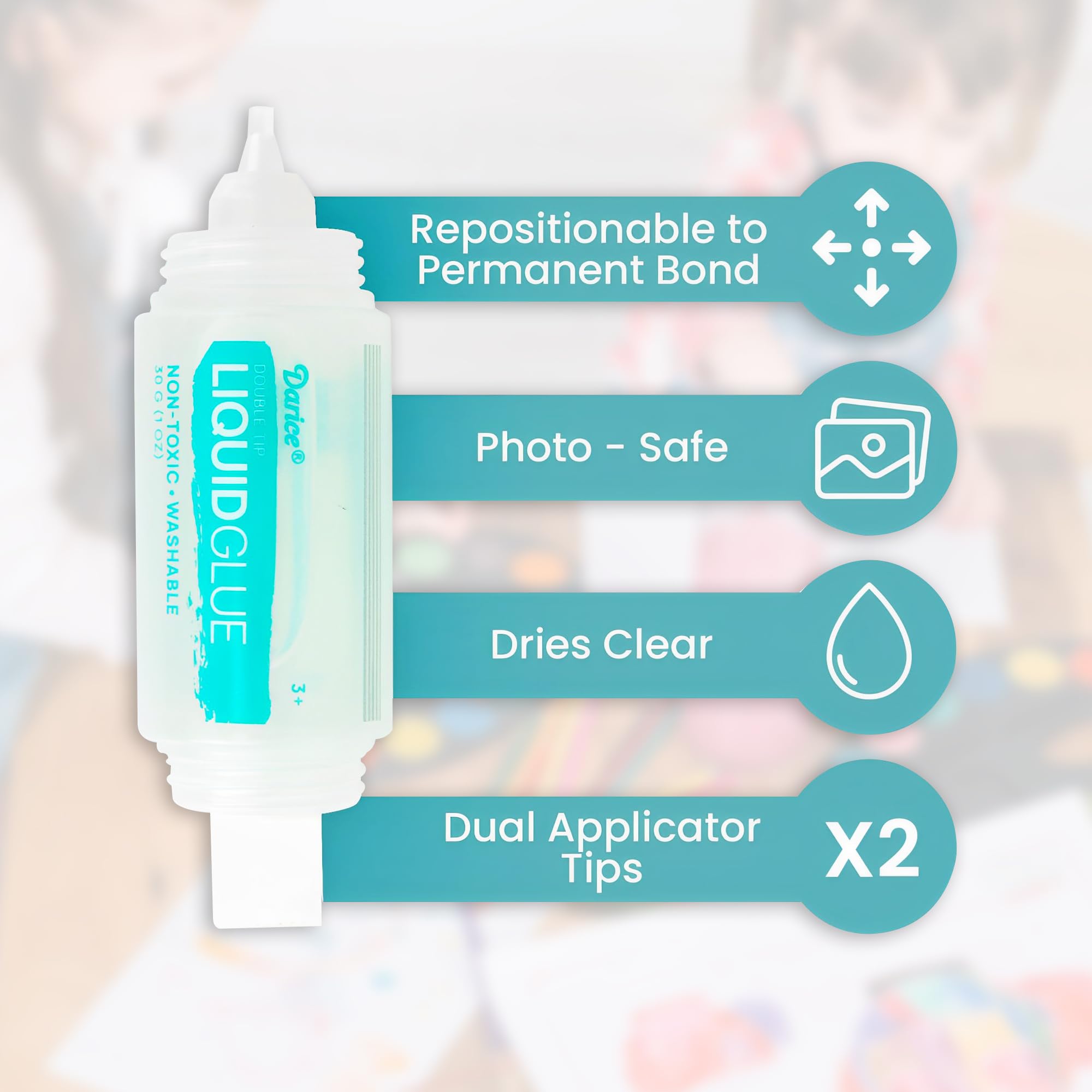 Foto 5 pulgar | Pegamento Líquido Darice, Paquete De 3 Unidades, 30 Ml, Para Montaje De Fotos En Álbumes De Recortes - Venta Intern