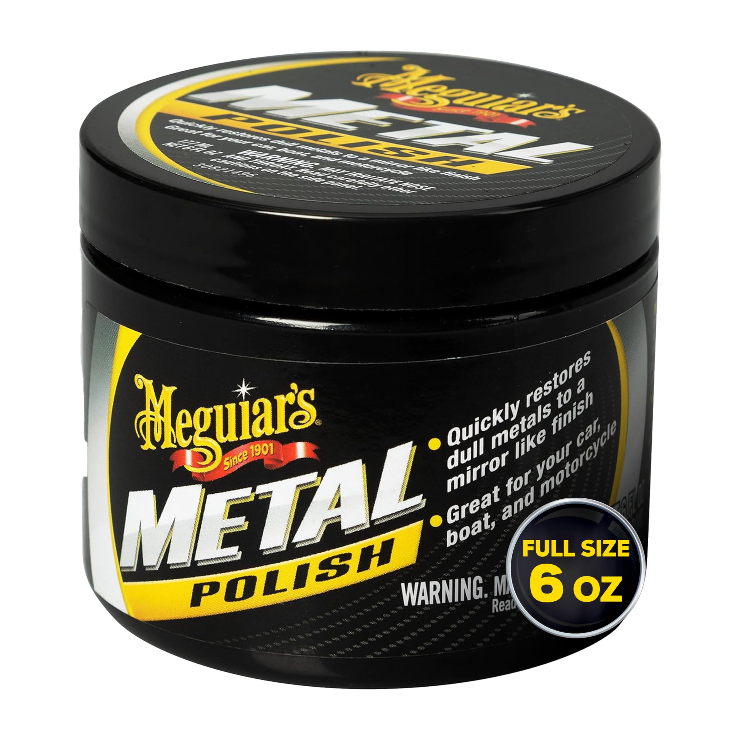 Foto 2 pulgar | Abrillantador De Metales Meguiar's G211606  Seguro Para Todos Los Metales Sin Recubrimiento  177 Ml - Venta Internacio