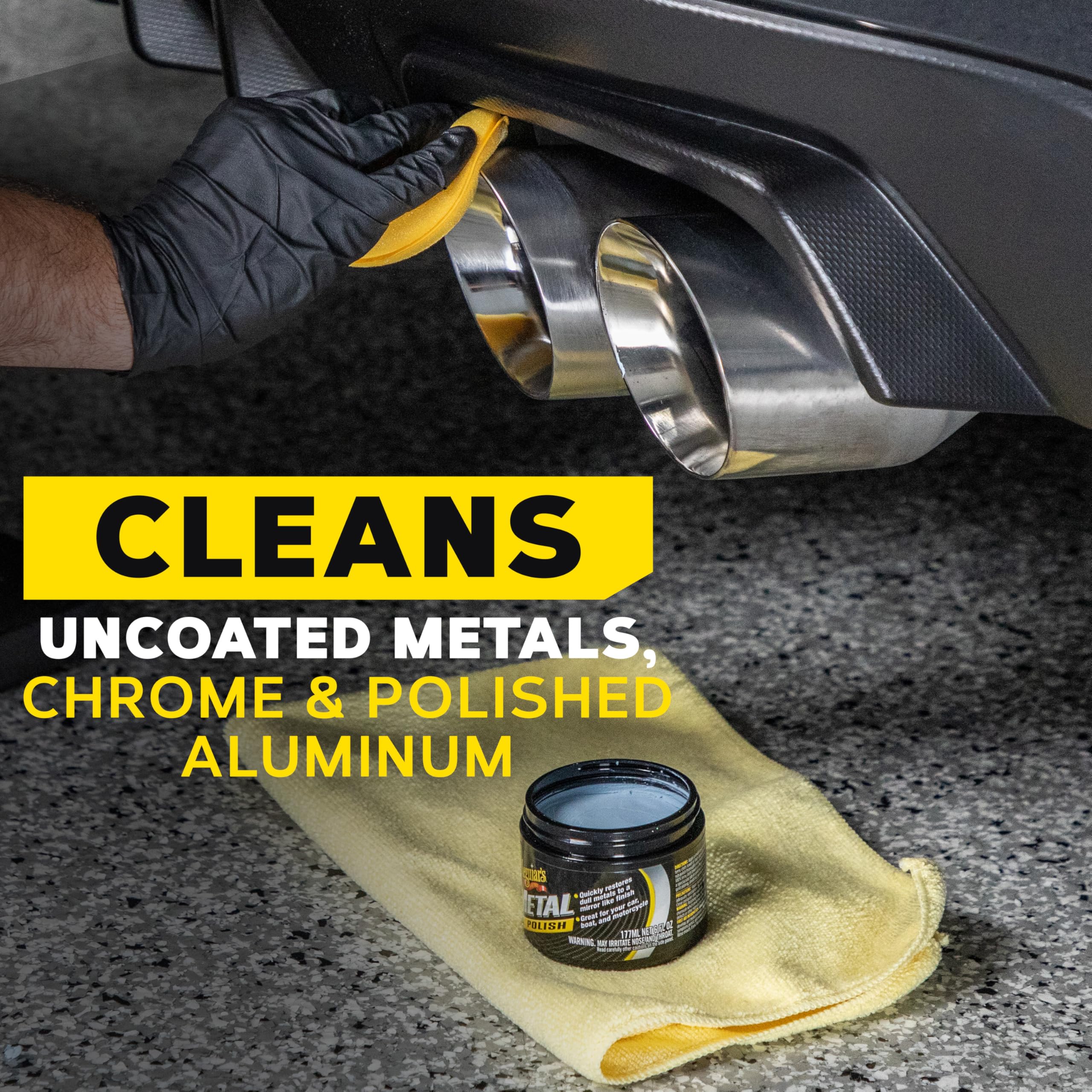 Foto 5 | Abrillantador De Metales Meguiar's G211606  Seguro Para Todos Los Metales Sin Recubrimiento  177 Ml - Venta Internacio