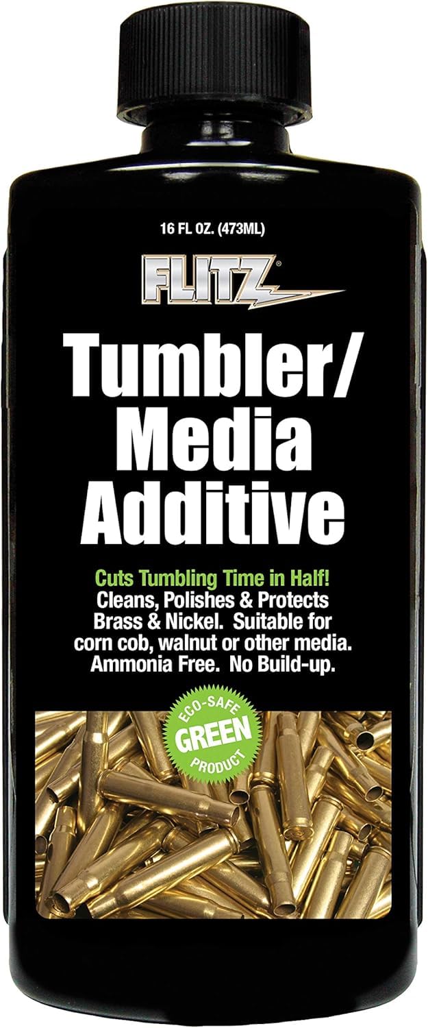 Limpiador De Latón Tumbler Media Additive Flitz  Botella De 473 Ml - Venta Internacional.