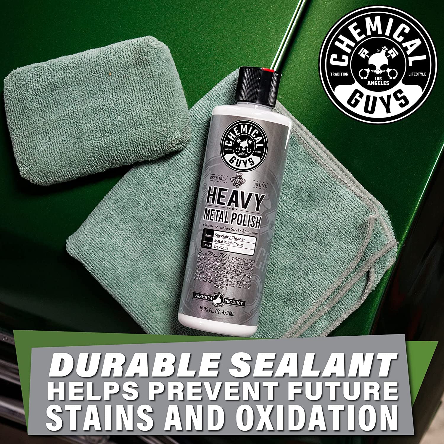 Foto 4 | Kit Para Pulir Metales Chemical Guys Spi40916  Ligero Y Pesado - Venta Internacional.