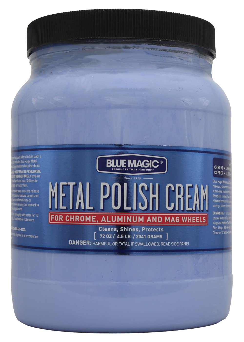 Crema Pulidora De Metales Blue Magic 550  No Abrasiva  2 13 L - Venta Internacional.