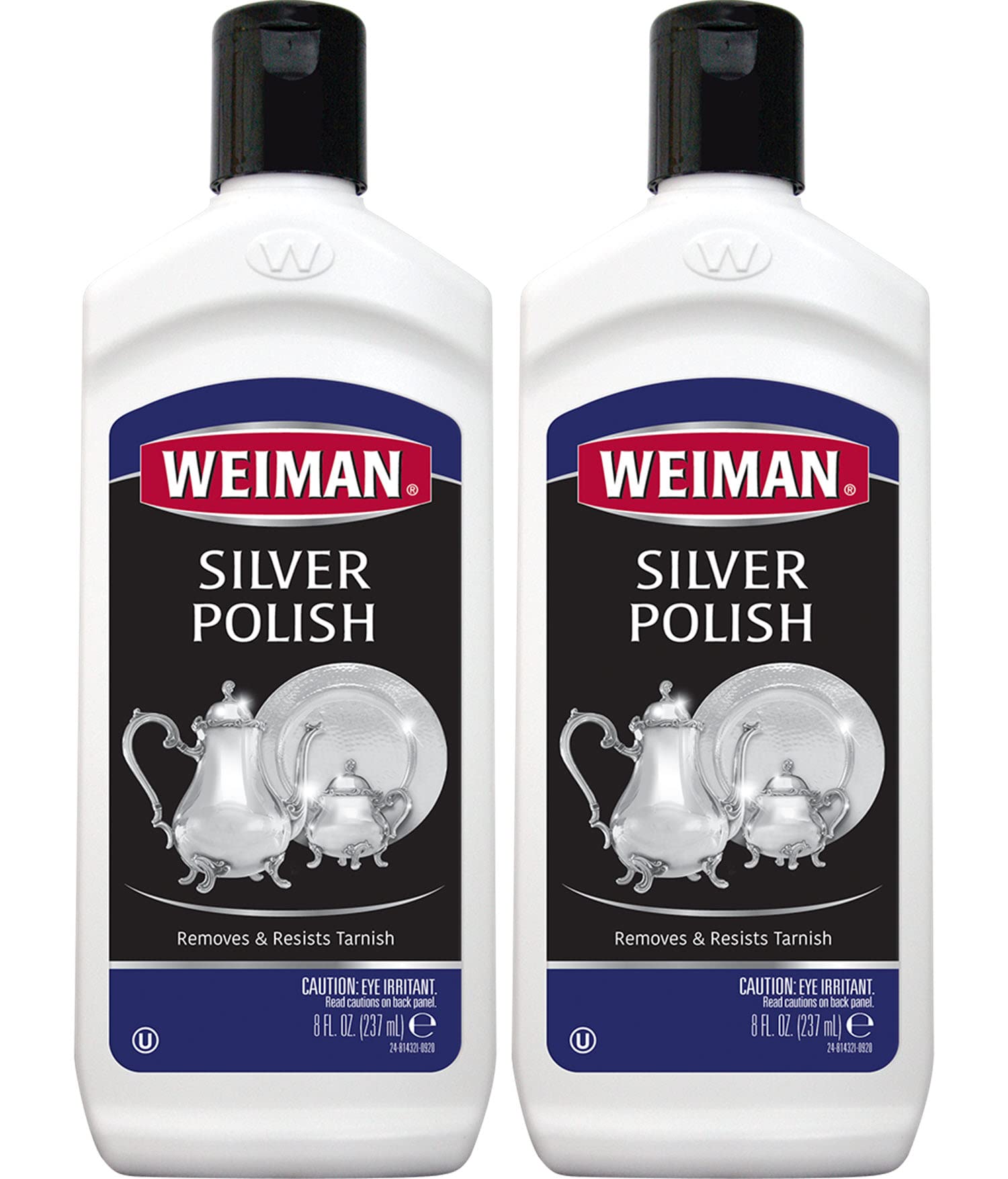Botellas Silver Polish Weiman De 240 Ml (8 Oz)  Paquete De 2 - Venta Internacional.