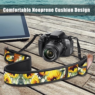Foto 7 | Correa de Cámara Fintie Universal para Cuello y Hombro - Diseño Cómodo y Práctico