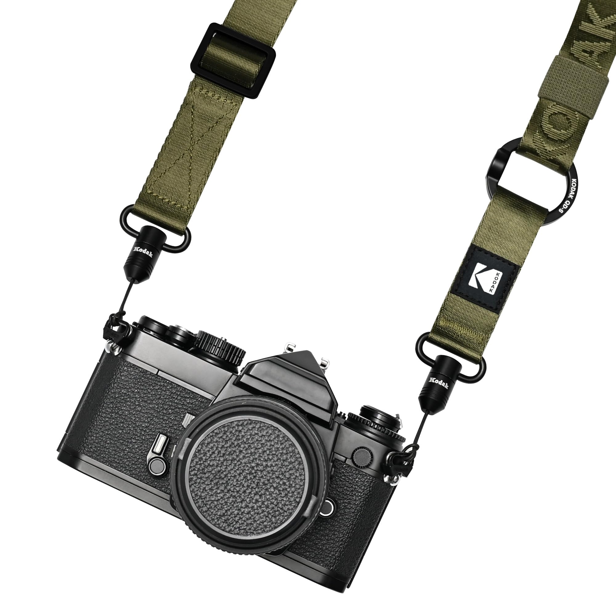 Foto 4 pulgar | Correa Para Cámara Kodak, Sistema Multiusos De Desmontaje Rápido, Color Oliva - Venta Internacional.