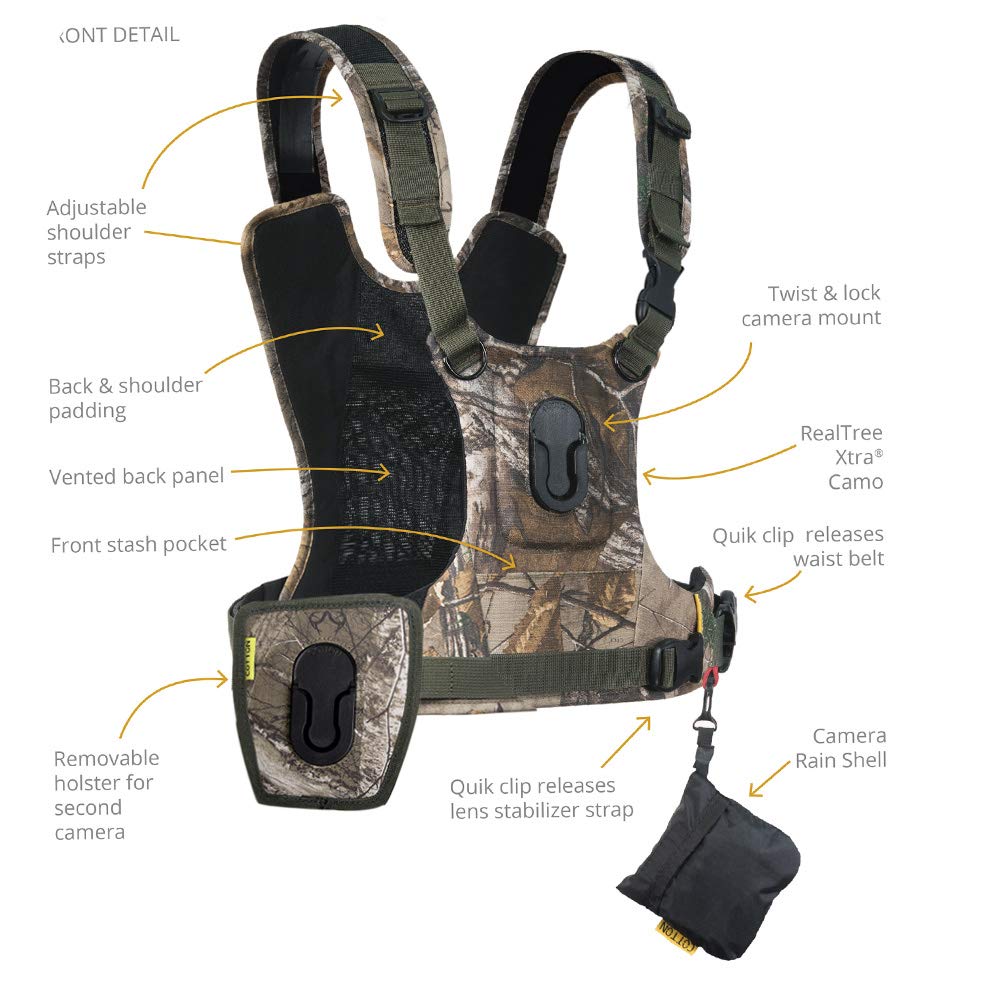 Foto 3 pulgar | Sistema De Arnés Para Cámara Cotton Carrier Ccs G3 Camo - Venta Internacional.