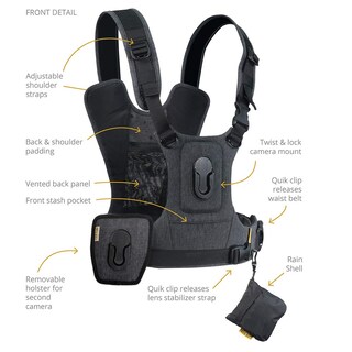 Foto 2 | Sistema De Arnés Para Cámara Cotton Carrier Ccs G3, Color Gris - Venta Internacional.