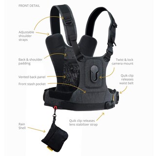 Foto 2 | Sistema De Arnés Para Cámara Cotton Carrier Ccs G3, Color Gris - Venta Internacional.
