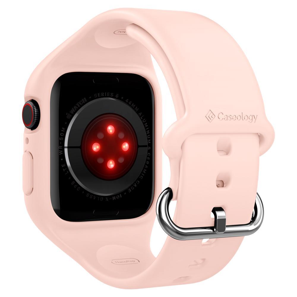 Foto 3 pulgar | Correa para Apple Watch Serie 7/6/5/4/ 44 mm Caseology Nano Pop color Rosa