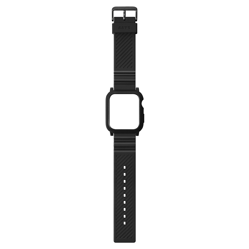 Foto 3 pulgar | Correa para Apple Watch Serie 7 /6 /5 /4 44mm Laut Impkt Negro