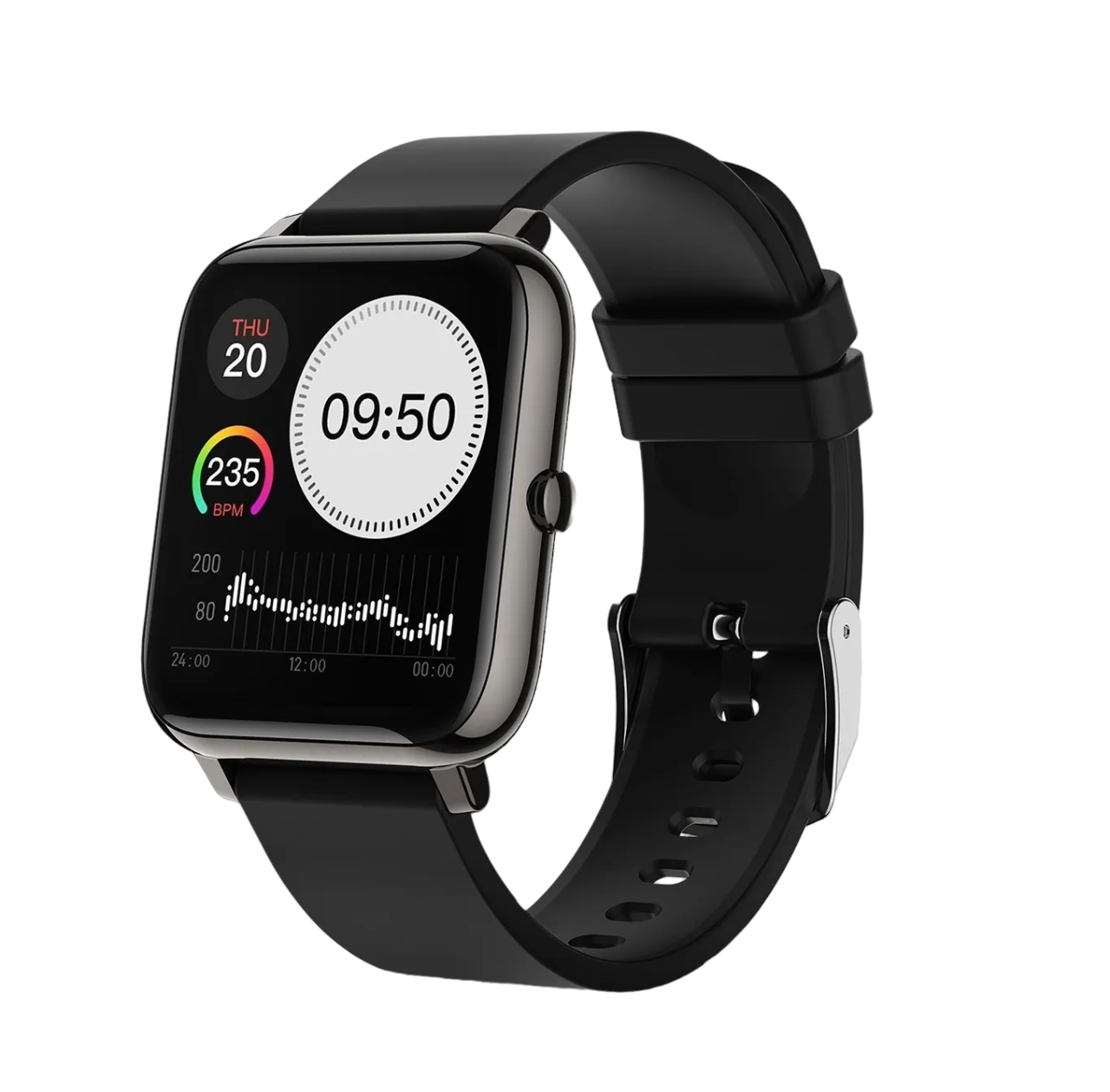 Reloj Inteligente Malubero Deportivo Bluetooth Impermeable  Negro