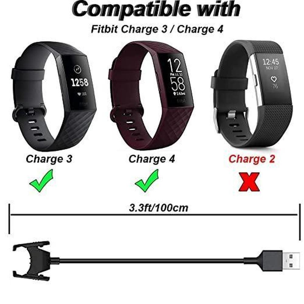 Foto 3 pulgar | Cable de Carga para Fitbit Charge 4/3 Acc 5 V/1 A