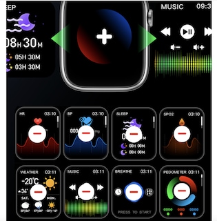 Foto 3 | Venta Internacional - Smartwatch Serie 7 S7 Blanco