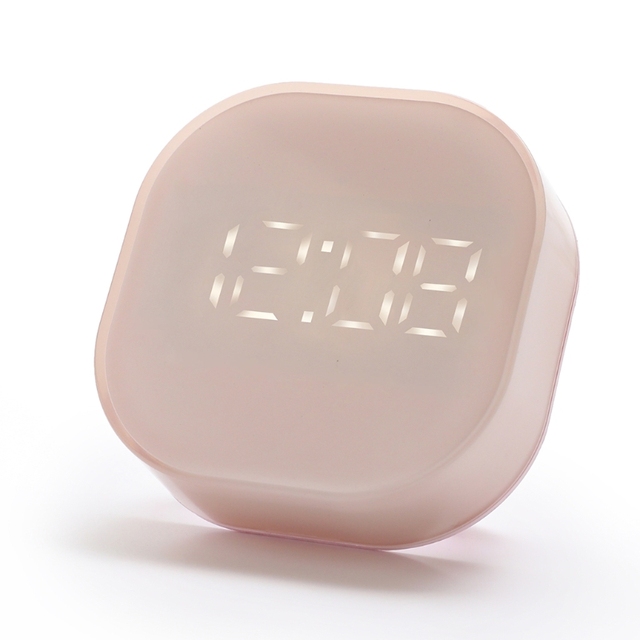 Reloj Digital Led color Rosa - Venta Internacional