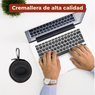 Foto 5 | Estuche Rígido De Eva Para Reloj Portátil Negro