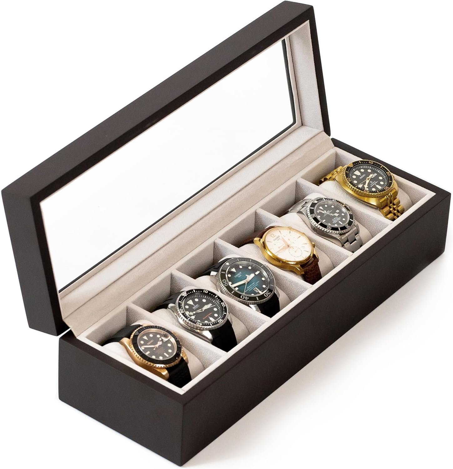 Foto 2 pulgar | Caja Organizadora Para Relojes Elegance - Venta Internacional