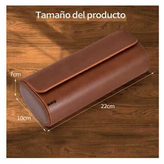 Foto 3 | Estuche para Relojes 3 Rejillas Belug Café