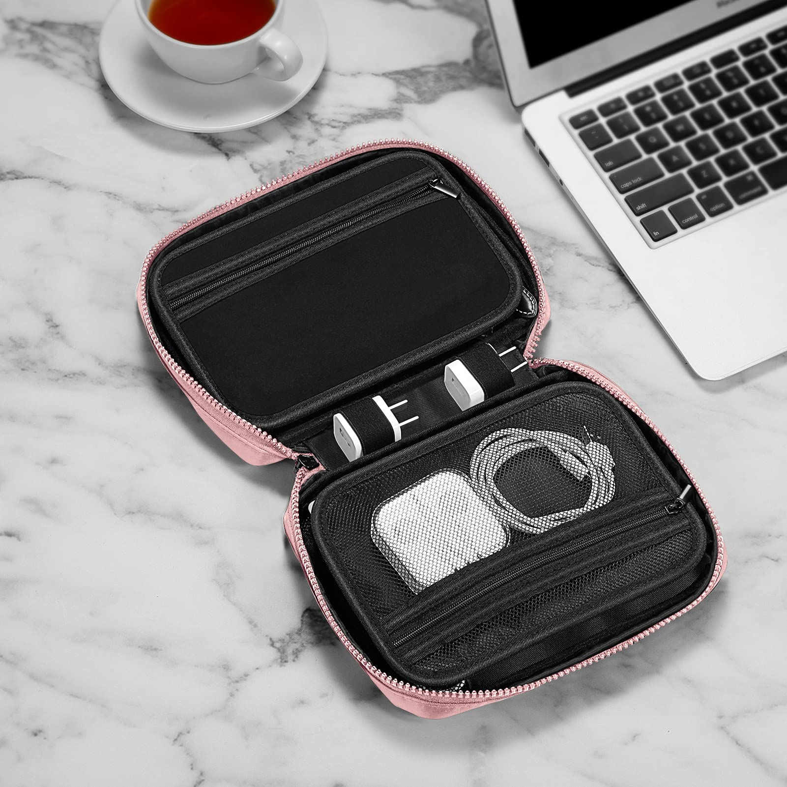 Foto 6 pulgar | Bolsa De Almacenamiento Fintie Watch Bands Organizer Travel Rosa - Venta Internacional.