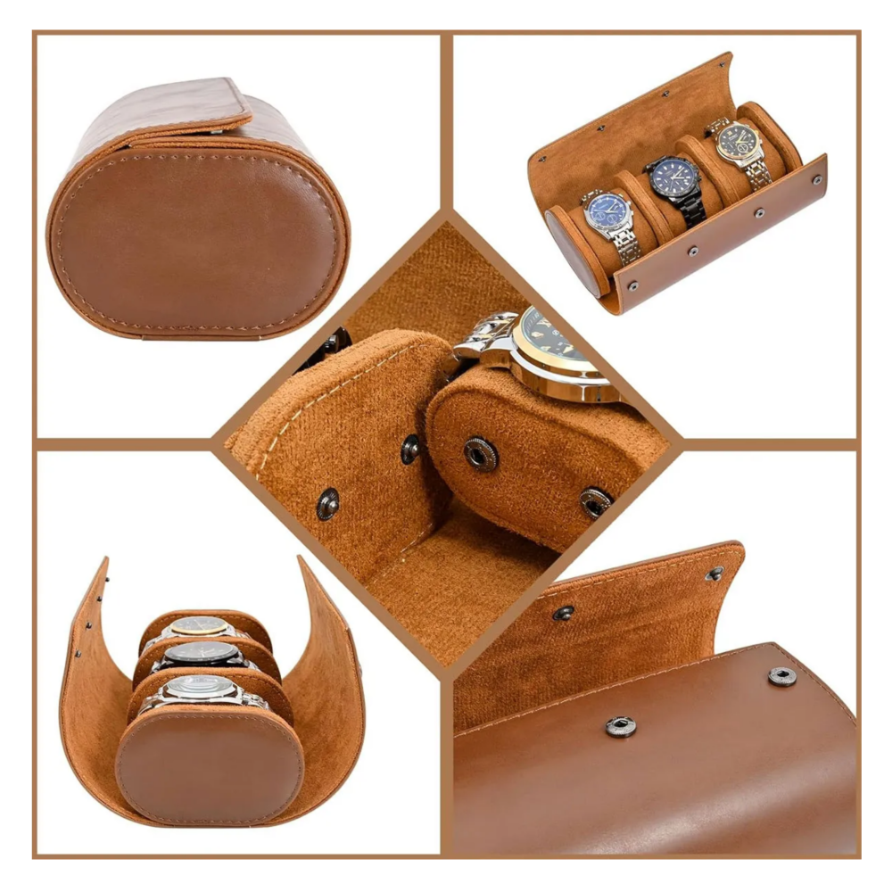 Foto 5 | Estuche para Reloj Belug Café