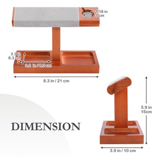Foto 5 | Soporte Expositor De Relojes Procase Wood Para Hombre 4/8 Relojes - Venta Internacional.