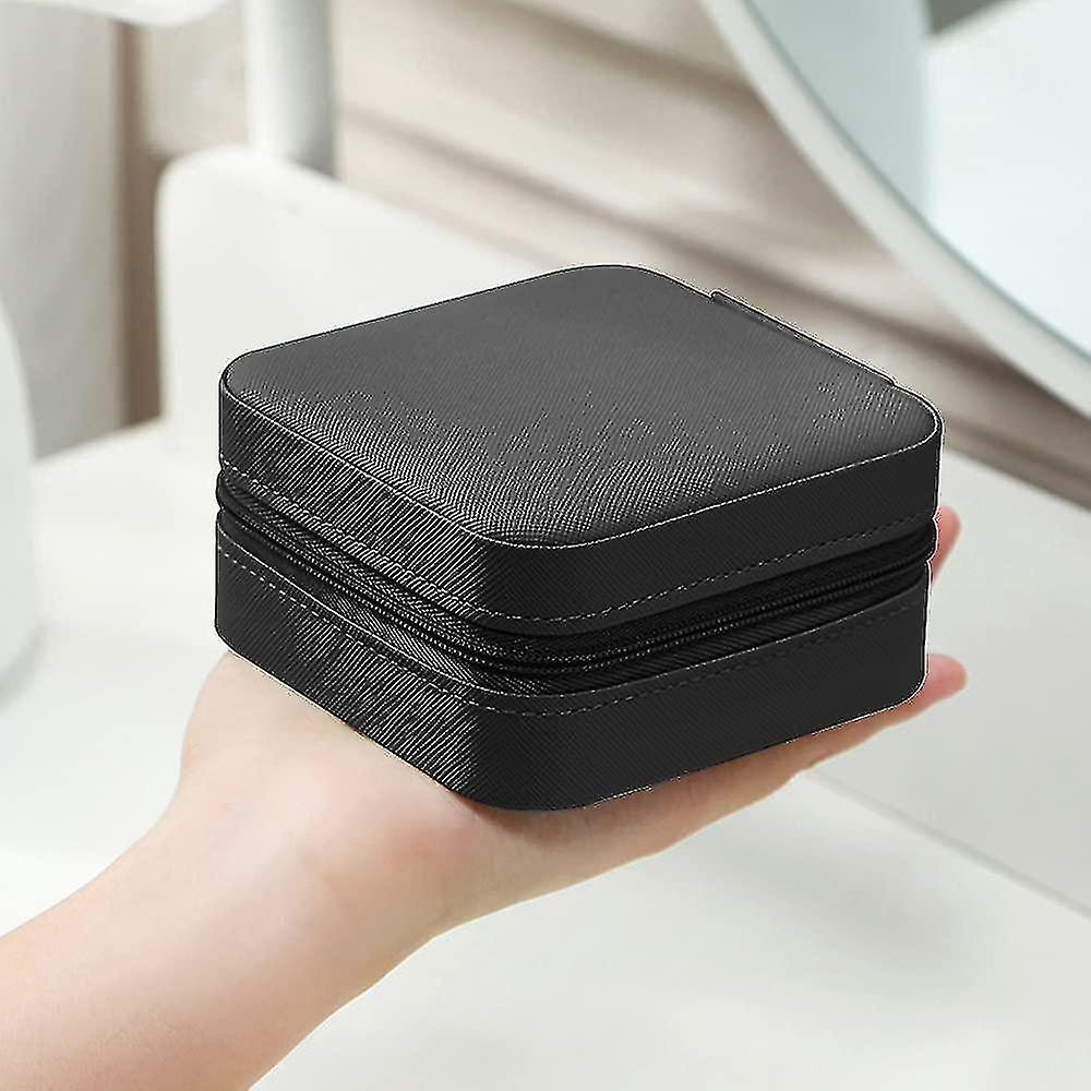 Foto 3 pulgar | Joyero Organizador Con Cajones Para El Hogar  Piel Sintética  Color Negro - Venta Internacional.