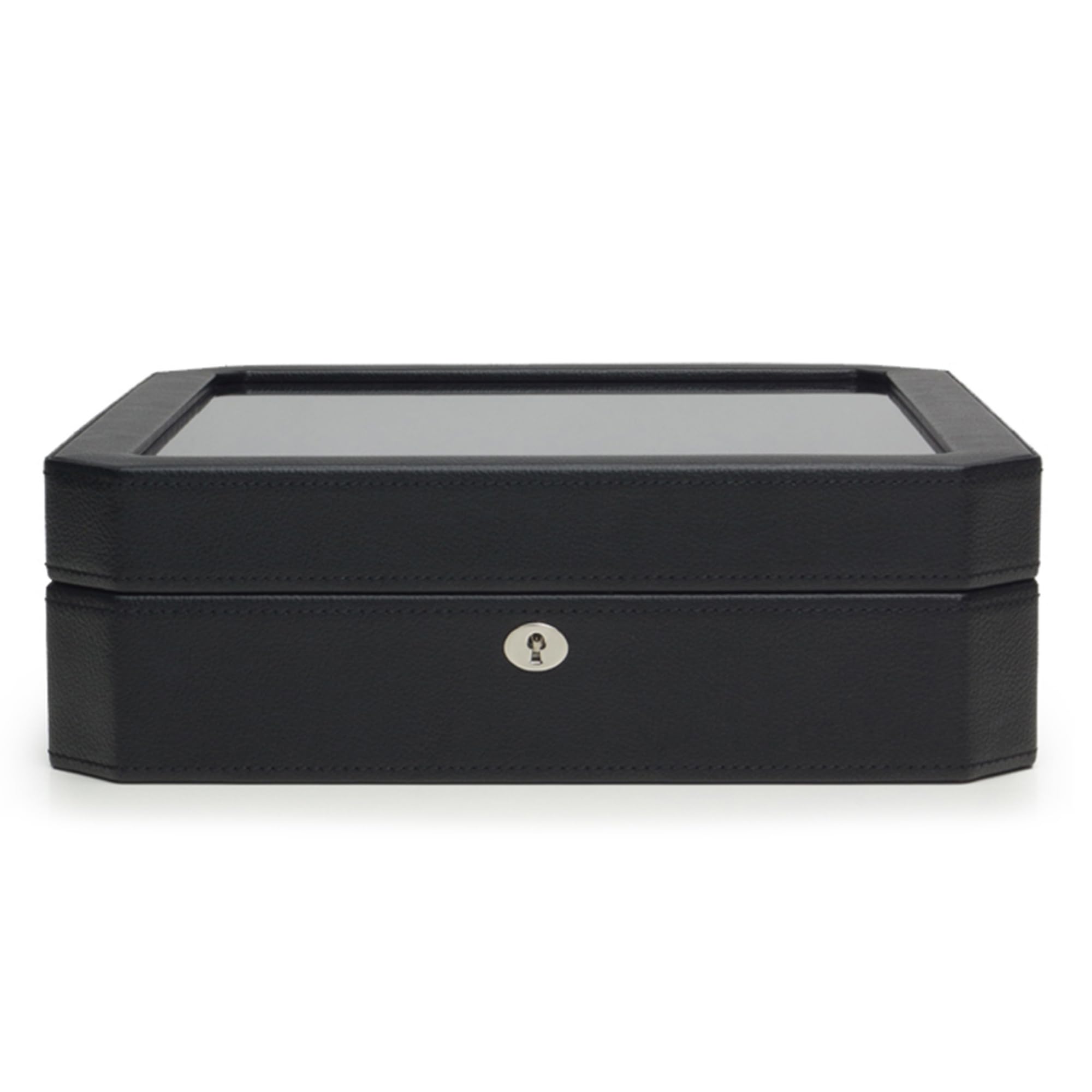 Foto 2 pulgar | Caja De Relojes Wolf Windsor De Piel Vegana Negra  10 Relojes - Venta Internacional.