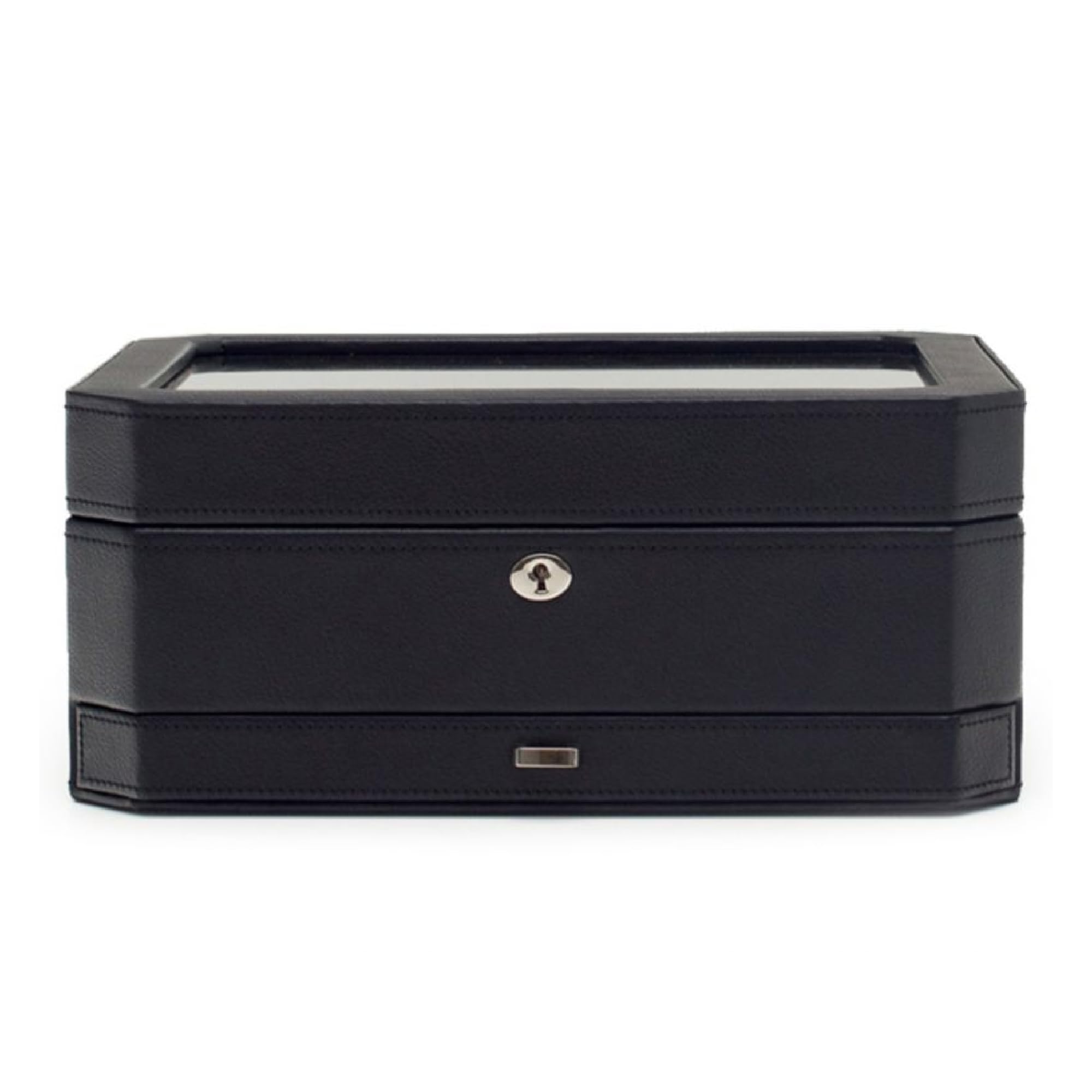 Foto 2 pulgar | Caja Para Relojes Wolf Windsor De 10 Piezas Con Cajón  Color Negro - Venta Internacional.
