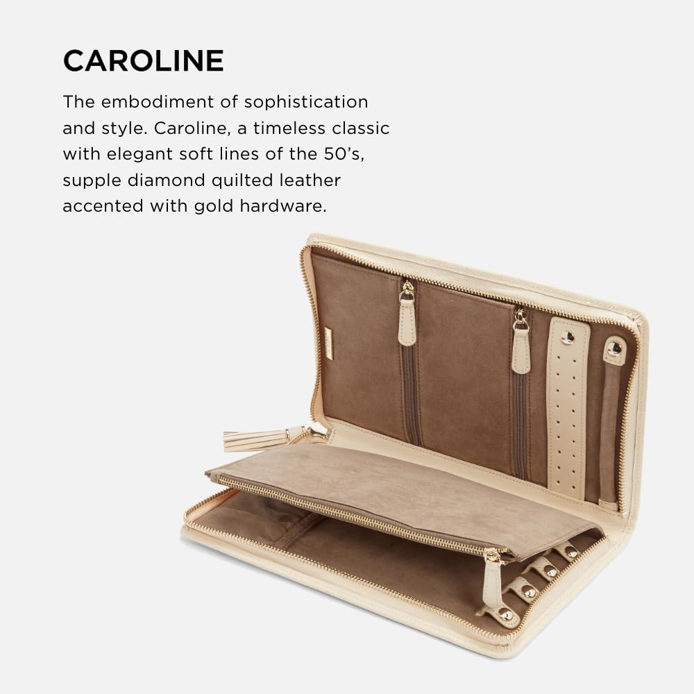 Foto 3 pulgar | Portafolio De Joyas Wolf Caroline Large Ivory Con Lusterloc - Venta Internacional.