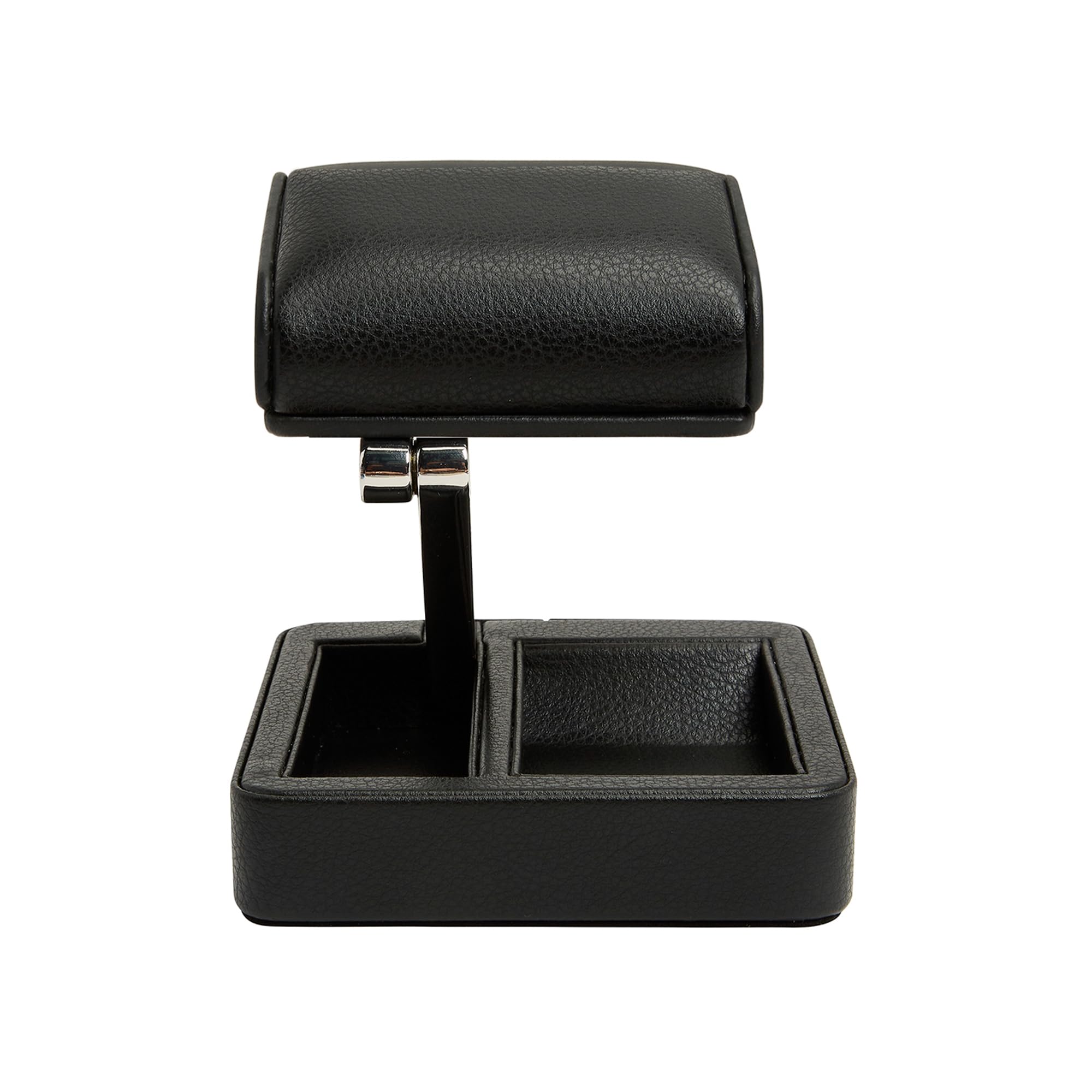 Foto 2 pulgar | Soporte Para Reloj Wolf Roadster Single Travel  Piel Vegana Negra - Venta Internacional.