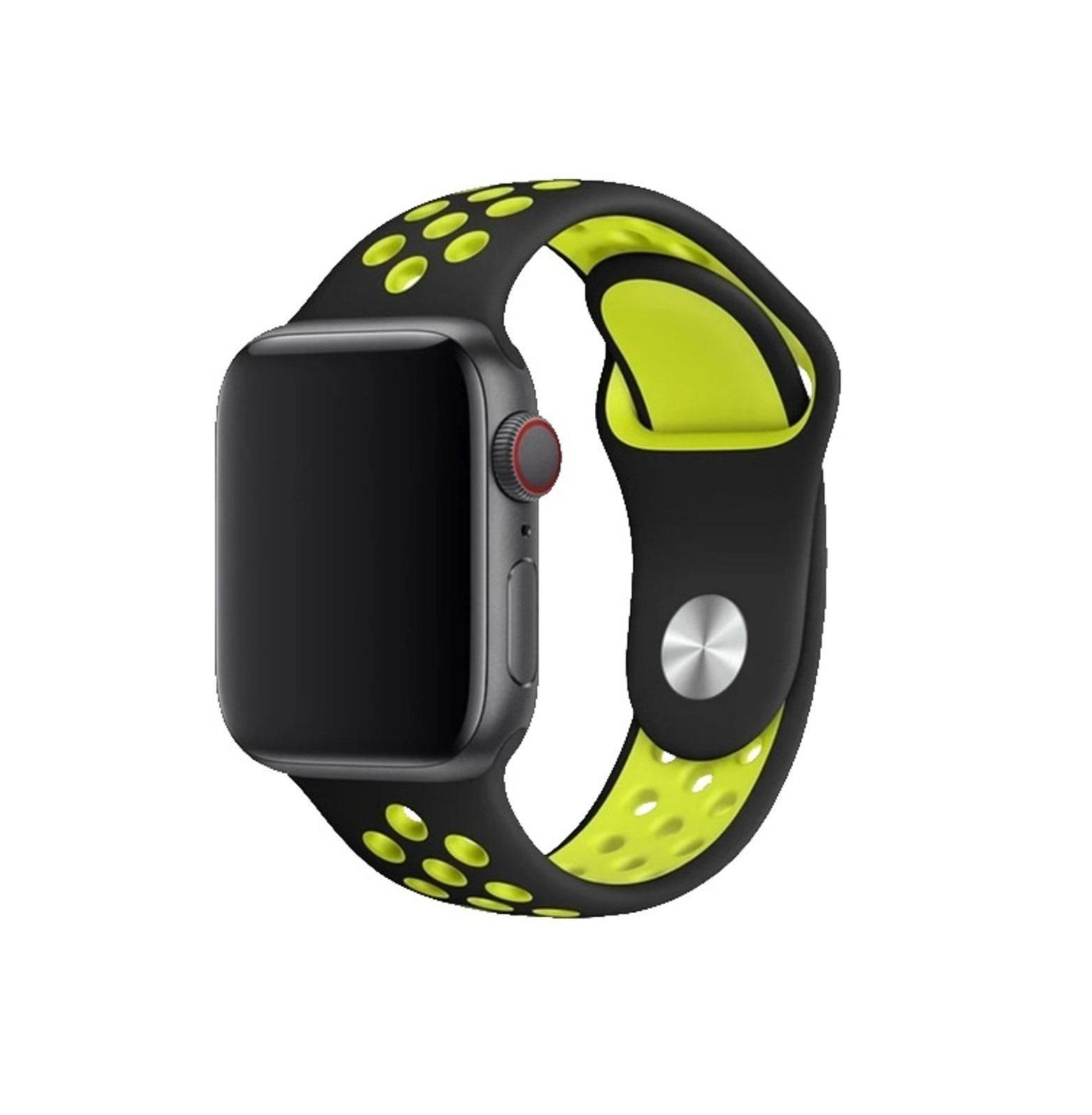 Foto 2 pulgar | Correa Extensible Apple Watch Sport Devia Con Orificios 42mm