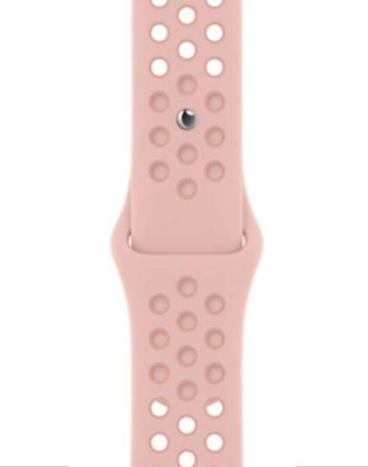 Foto 2 pulgar | Correa Extensible Smartwatch Sport Devia Orificios 38mm Rosa