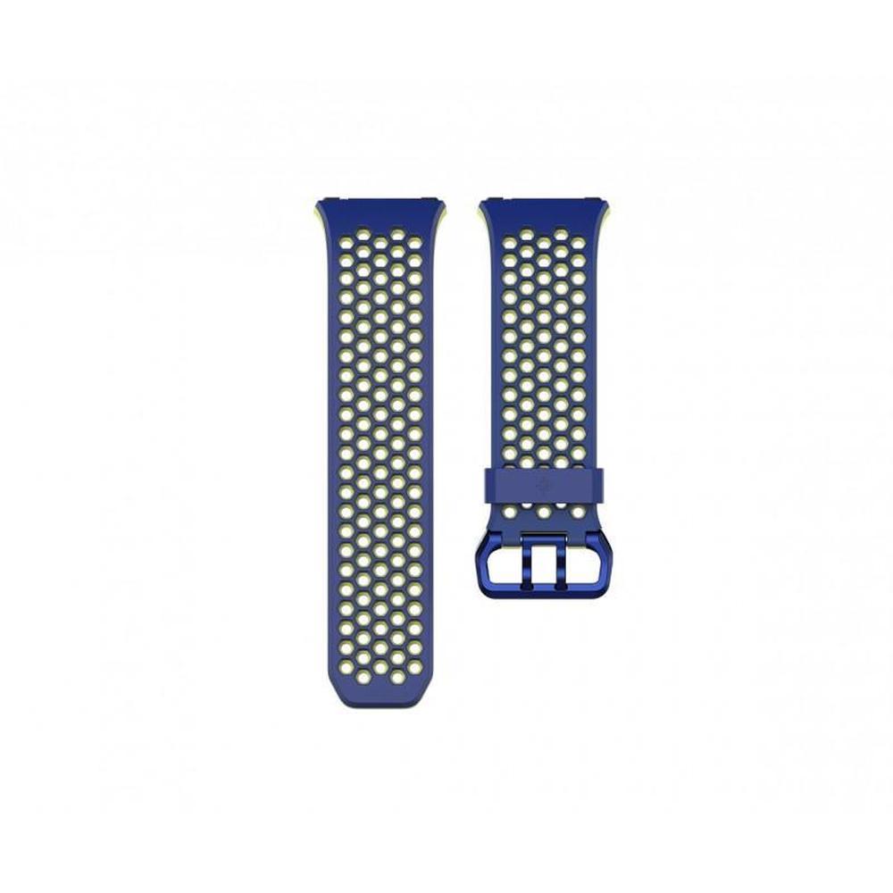 Foto 2 pulgar | Extensible Fitbit Ionic Sport color Azul Talla Ch