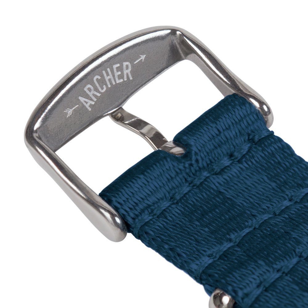Foto 5 pulgar | Correa de Reloj Archer Nailon Tejido 20 mm - Venta Internacional
