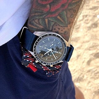 Foto 7 | Correa de Reloj Archer Nailon Tejido 20 mm - Venta Internacional