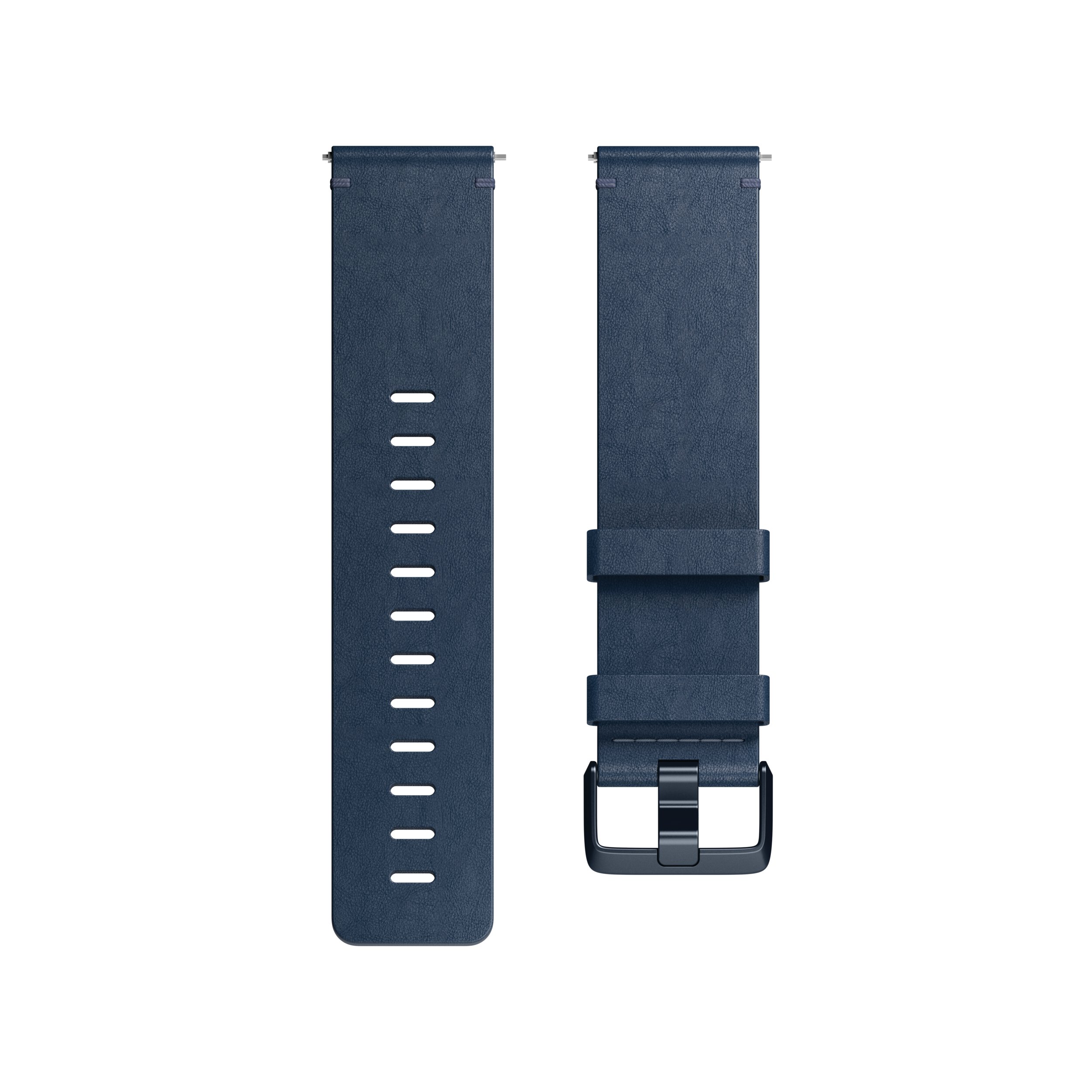 Foto 2 pulgar | Correa Accesoria Para Fitbit Versa Family, Piel De Primera Calidad, Color Azul L - Venta Internacional.