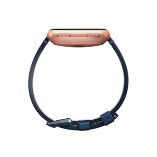 Foto 3 | Correa Accesoria Para Fitbit Versa Family, Piel De Primera Calidad, Color Azul L - Venta Internacional.
