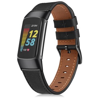 Foto 1 | Correa de Cuero Genuino Fitbit Charge 6/5 - Venta Internacional