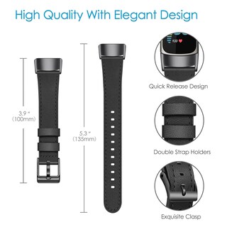 Foto 3 | Correa de Cuero Genuino Fitbit Charge 6/5 - Venta Internacional