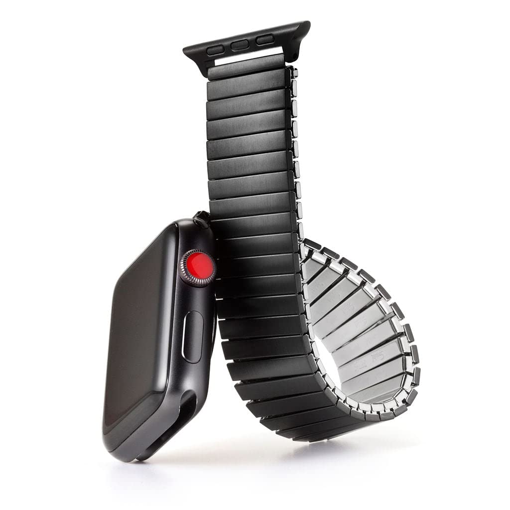 Foto 2 pulgar | Correa De Reloj Speidel Twist-o-flex Expansion Ip Negra 38/40/41 Mm - Venta Internacional.